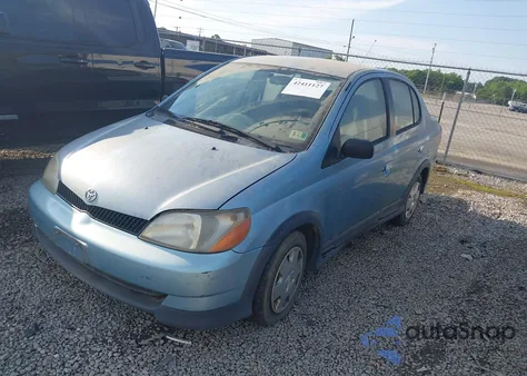 2000 Toyota Echo из США, поврежденный, VIN JTBCT123950049903
